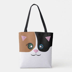 Cat Tote - Calico Bag