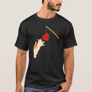 Cat Toy Valentine's Day for Men Women Cat T-Shirt