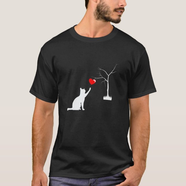 Cat Toy Valentine's Day T-Shirt (Front)