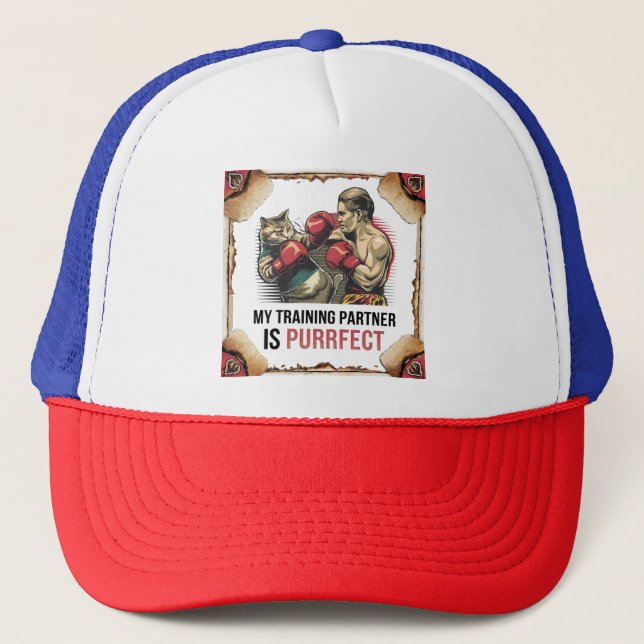 Cat Training Partner Classic Hat – Muay Thai (Front)
