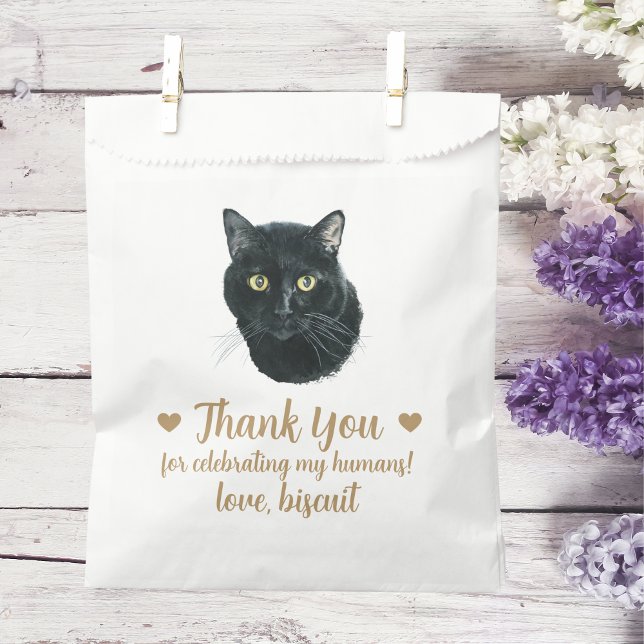Cat Treat Wedding Favour Bag (Creator Uploaded)
