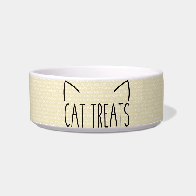 Cat Treats Bowl (Front)