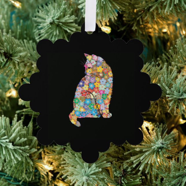 Cat Tree Decoration Card (Insitu (Tree))