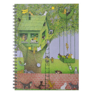 Cat Tree House Notebook