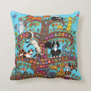 Cat Tree of Life 2 Cushion