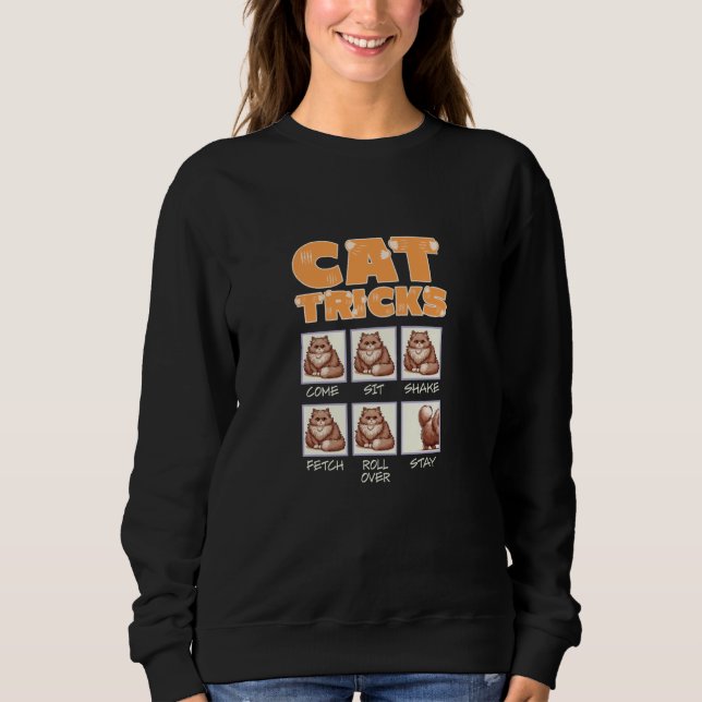 Cat Tricks Sweatshirt (Front)