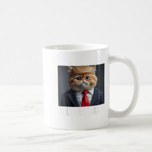 Cat Trump 9 Lives Baby Men Women  Coffee Mug