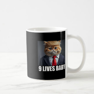 Cat Trump 9 Lives Baby T-shirt.png Coffee Mug