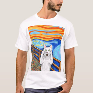Cat Tshirt, The Meow Funny Cat Shirt, Cat Lover Te T-Shirt