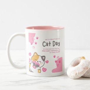 CAT Two-Tone COFFEE MUG