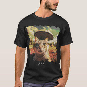 Cat UFO Selfie: Invasion / Herren Tshirt #7