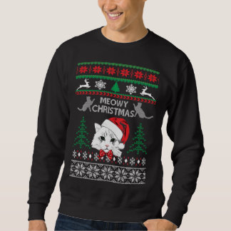 Cat Ugly Christmas Gifts Sweatshirt