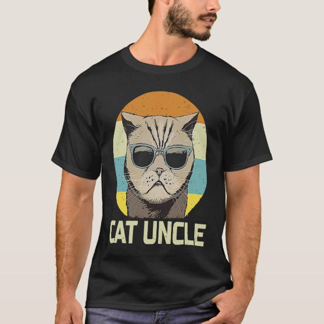 Cat Uncle T-Shirt (Front)