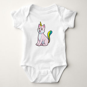 Cat Unicorn Baby Bodysuit