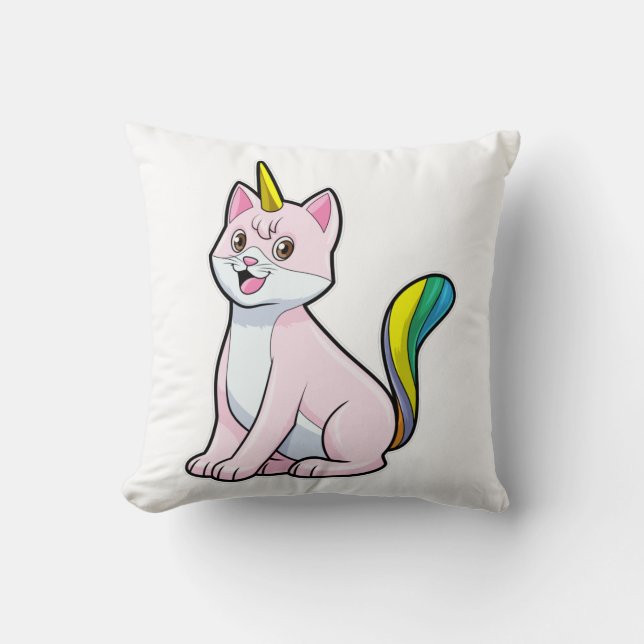 Cat Unicorn Cushion (Front)