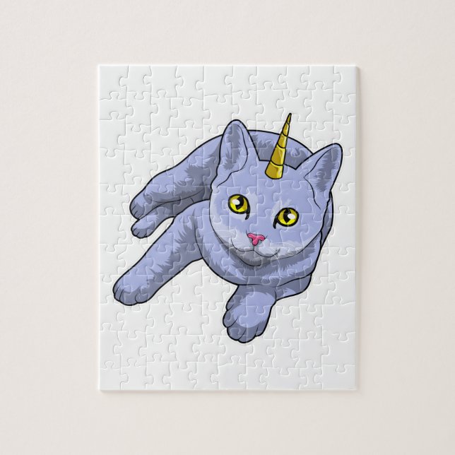 Cat Unicorn Jigsaw Puzzle (Vertical)