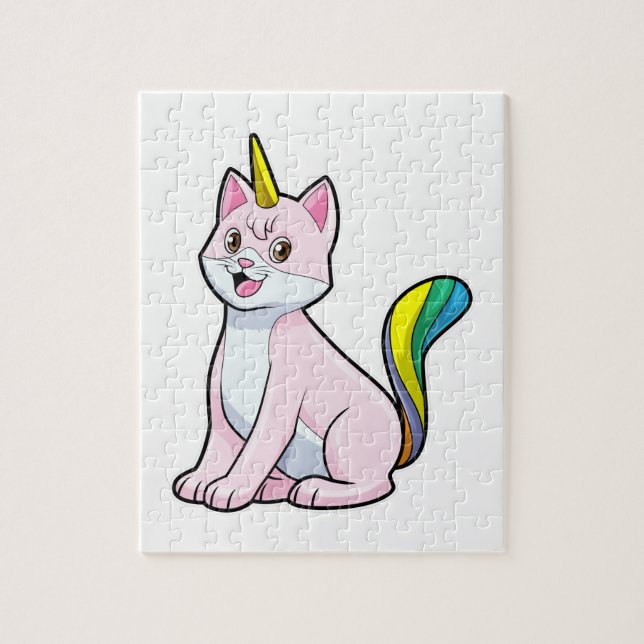 Cat Unicorn Jigsaw Puzzle (Vertical)