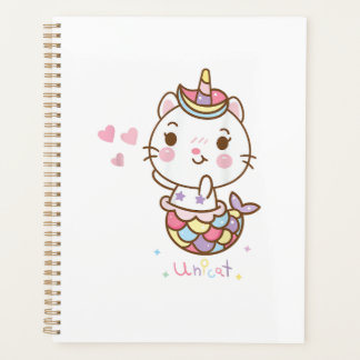 Cat Unicorn shirt - Unicat Mermaid Cat I believe i Planner