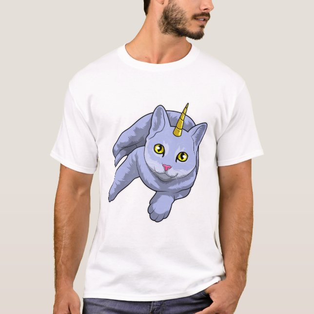 Cat Unicorn T-Shirt (Front)
