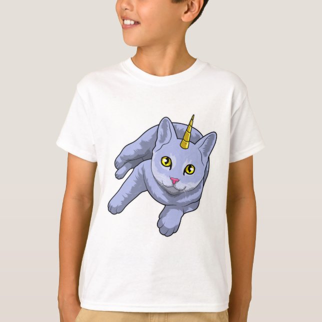 Cat Unicorn T-Shirt (Front)