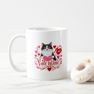 Cat Valentine Coffee Mug
