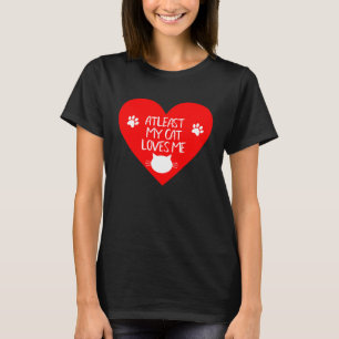 Cat Valentine's Day Men Women Kids Cute T-Shirt