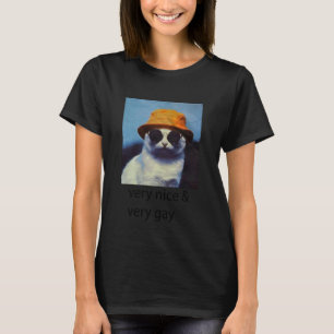 Cat Very Nice Very Gay T-Shirt