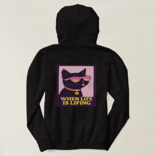 Cat Vibes Women Hoodie