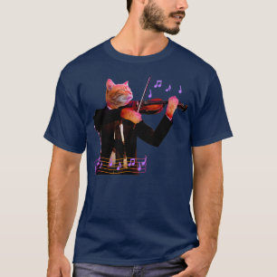 Cat violin T-Shirt