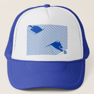 Cat_Walking Trucker Hat