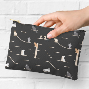 Cat Wall Furniture Zipper Pouch