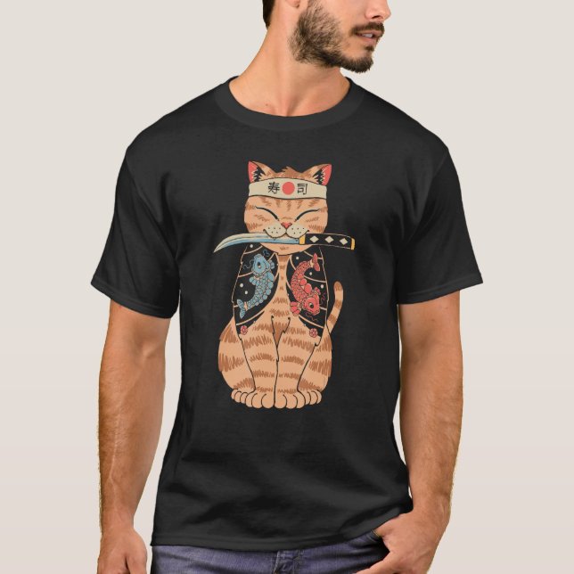 Cat Warrior II T-Shirt (Front)