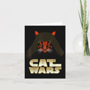 Cat Wars - Funny Cat Card
