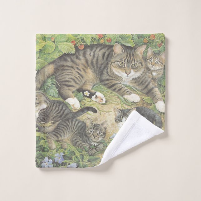 CAT WASH CLOTH (Wash Cloth)
