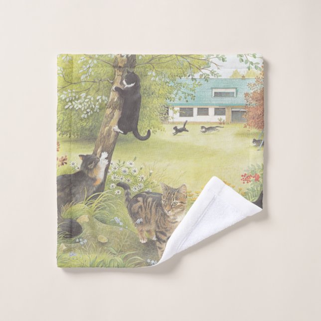 CAT WASH CLOTH (Wash Cloth)