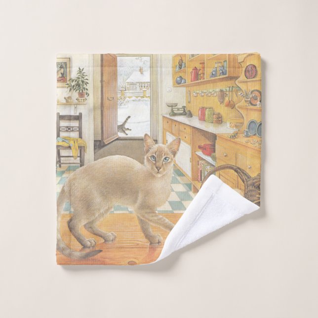 CAT WASH CLOTH (Wash Cloth)