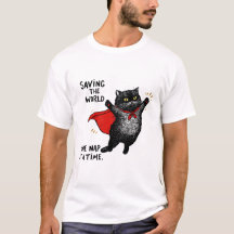 Cat wearing a superhero cape