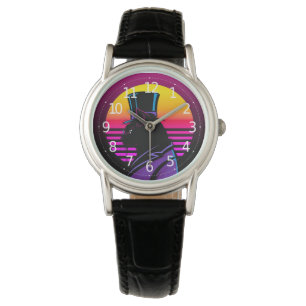 Cat Wearing a Tuxedo and a Hat Artwork   Watch