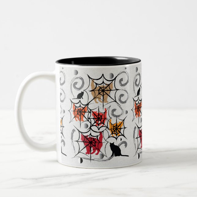 CAT web Two-Tone Coffee Mug (Left)