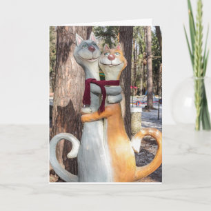 CAT WEDDING ANNIVERSARY Greeting Cards