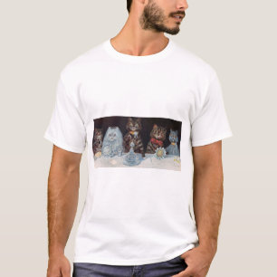 Cat Wedding, Marriage, Bride, Louis Wain T-Shirt
