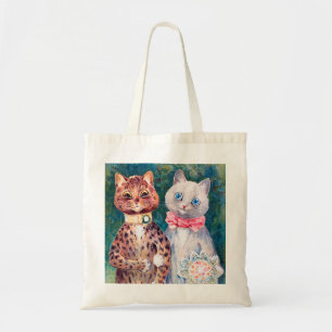 Cat Wedding, Marriage, Bride, Louis Wain Tote Bag