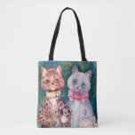 Cat Wedding, Marriage, Bride, Louis Wain Tote Bag<br><div class="desc">Louis Wain (5 August 1860 – 4 July 1939) was an English artiste known for his drawings,  which consistently featured anthropomorphised large-eyed cats and kittens. In his later years he may have suffered from schizophrenia (although this claim is disputed),  which,  according to some psychiatrists,  can be seen in his works. Quote:Wikipedia</div>