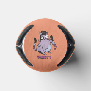 Cat What? Murderous Cat, Zombie Cat Halloween Can Cooler