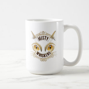 Cat whiskers coffee mug