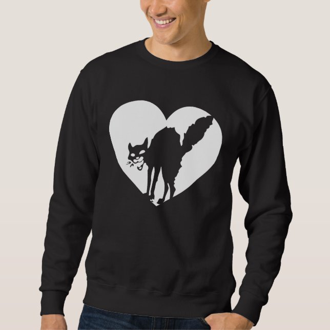 Cat   Who Loves Cats   for Women Girls Sweatshirt (Front)