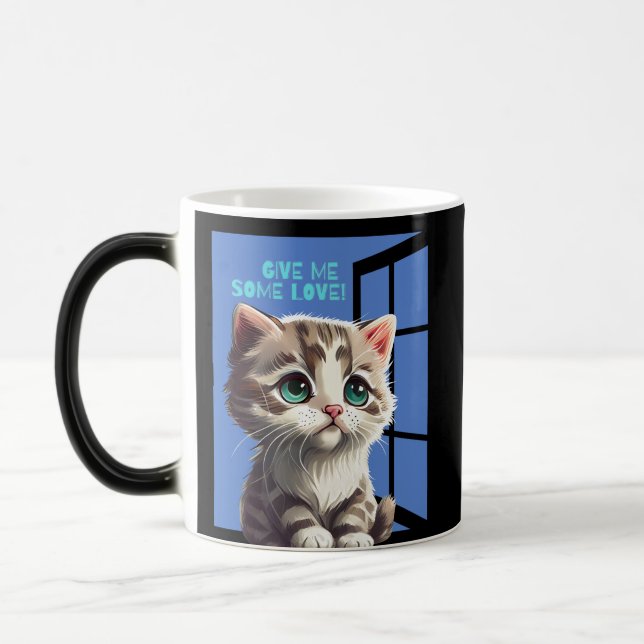 CAT WINDOW MAGIC MUG (Left)