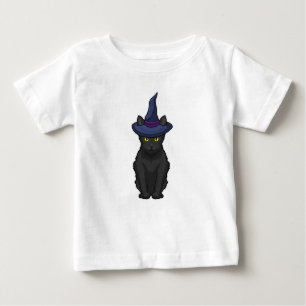 Cat Witch Baby T-Shirt
