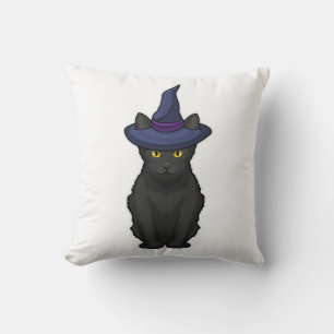 Cat Witch Cushion