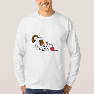 Cat with Ball of Wool T-Shirt